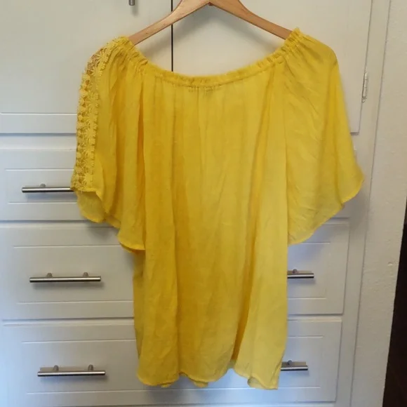 Zac & Rachel Woman yellow top - Picture 4 of 5